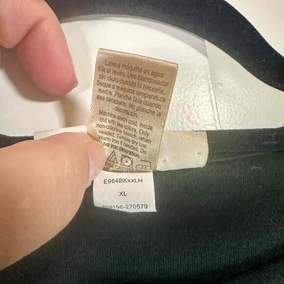 Ho Ho Ho Embellished Christmas Long-sleeved Crewneck XL - Picture 6 of 7